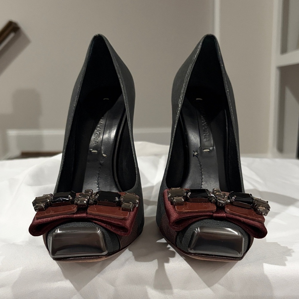 👠Host Pick👠 UNIQUE! BCBGMaxAzria RAYA Heels - Picture 5 of 11